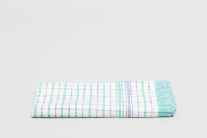 Tea Towel Commercial 50x76cm 85gm Green/Blue