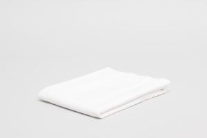 Blanket Baby Receiver Flannelette 180 gsm 89x91cm White