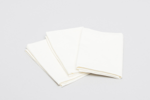 Cotton Linen Tea Towel 260 gsm White