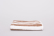 Simba Pool Towel 100% Cotton Brown White Stripe